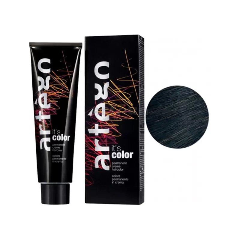 Стойкая крем-краска для волос Artego It's Color 150 мл, 2N/2.0 Черный натуральный